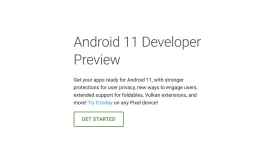 Android 11 es real y aparece en la página de desarrolladores de Android