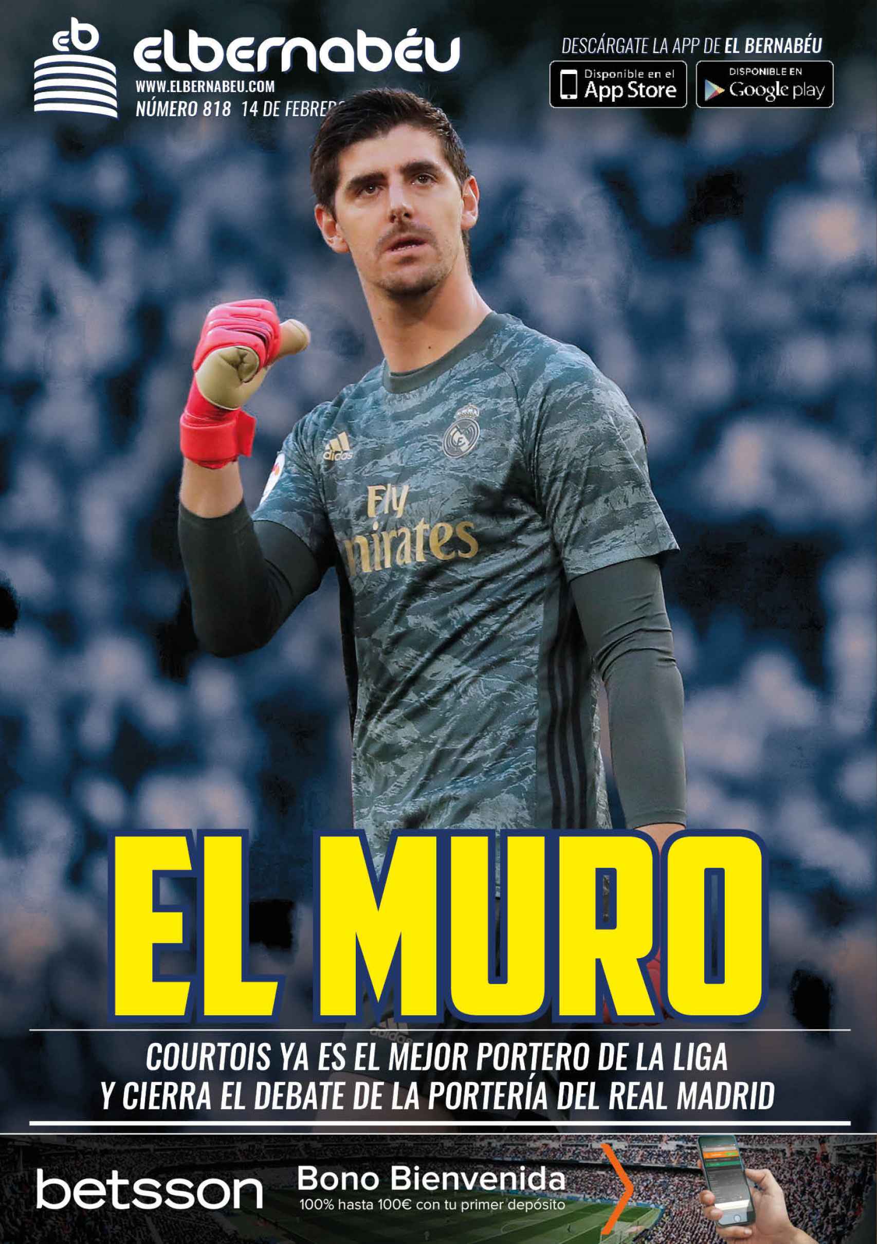 La portada de El Bernabéu (14/02/2020)