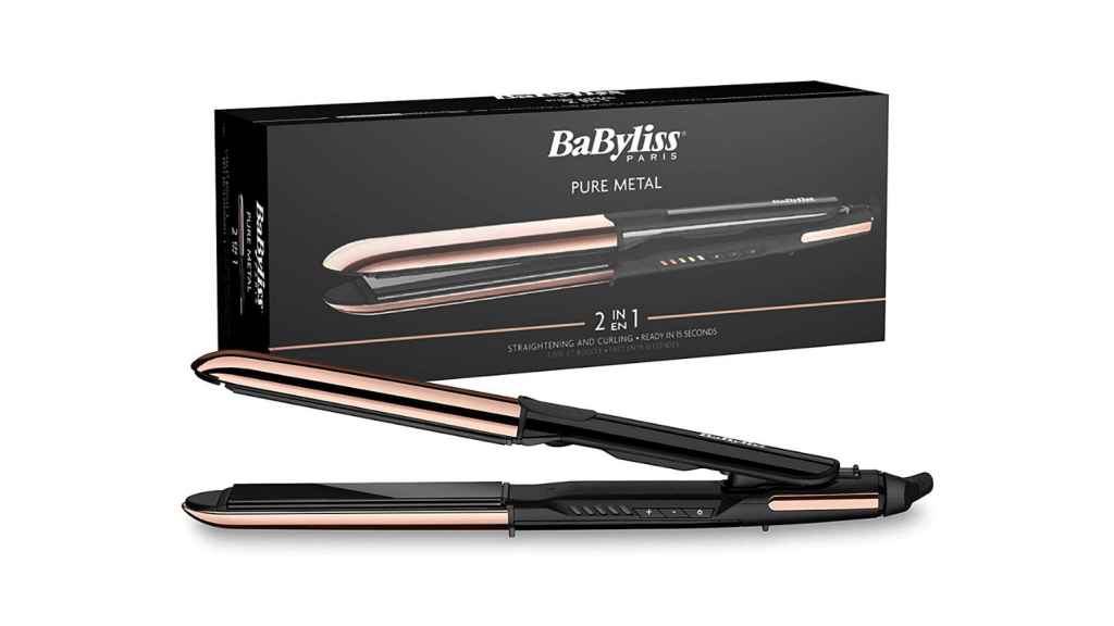 Oferta del día: Plancha de pelo BaByliss ST481E Pure Metal