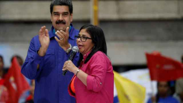 Maduro y Delcy Rodríguez en una imagen de archivo