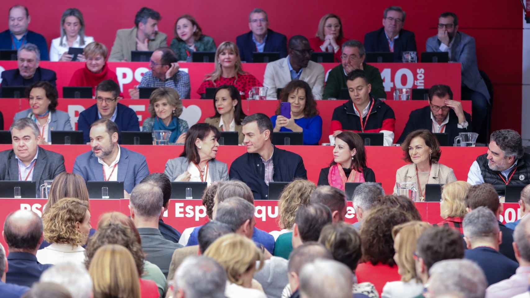 Pedro Sánchez, en el Comité Federal del PSOE.