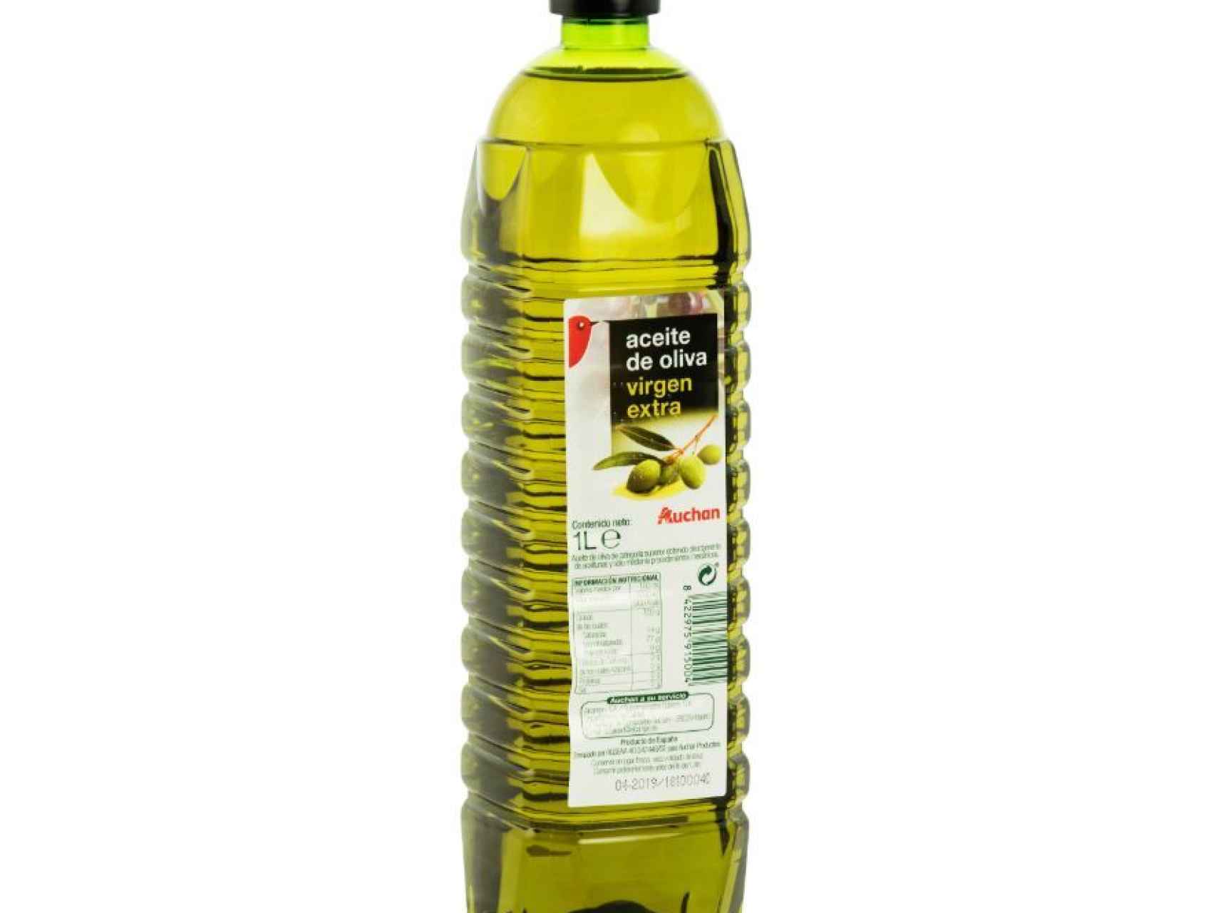 Aceite de oliva Auchan.