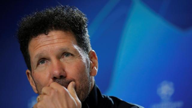 Simeone, en rueda de prensa