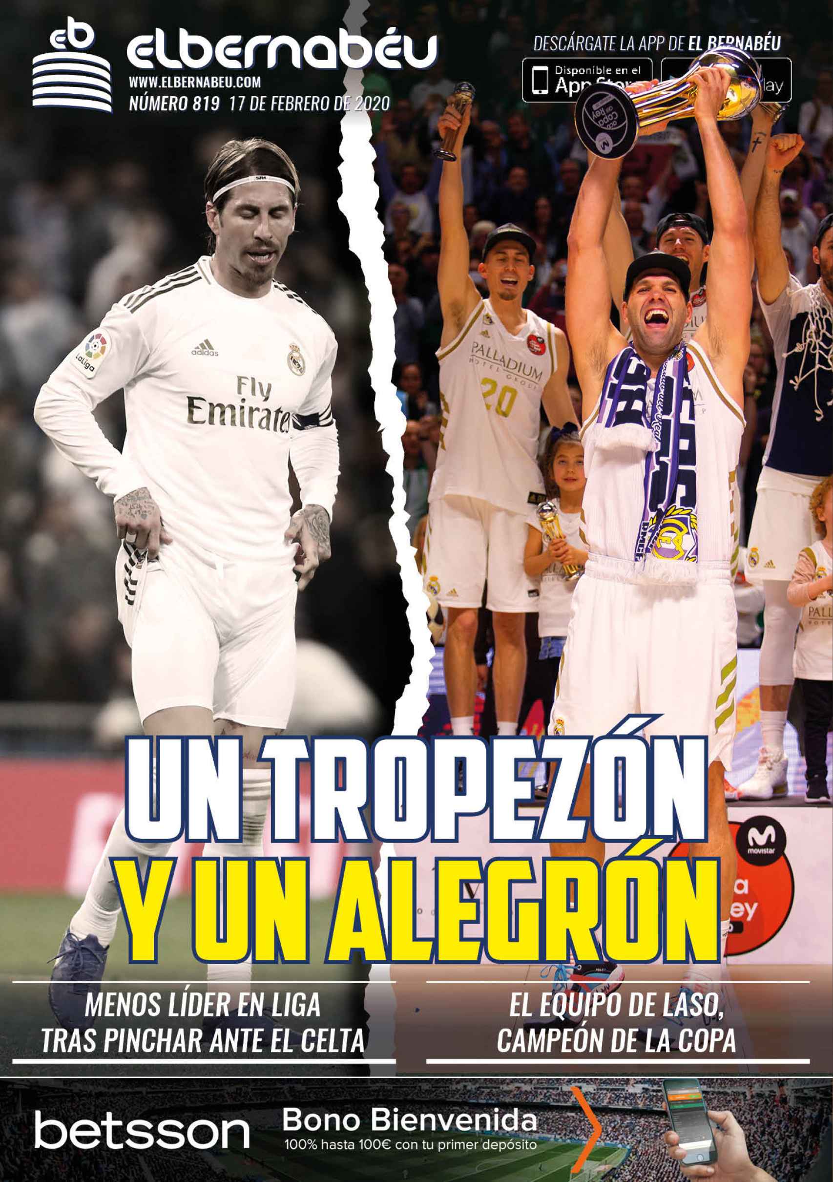 La portada de El Bernabéu (17/02/2020)