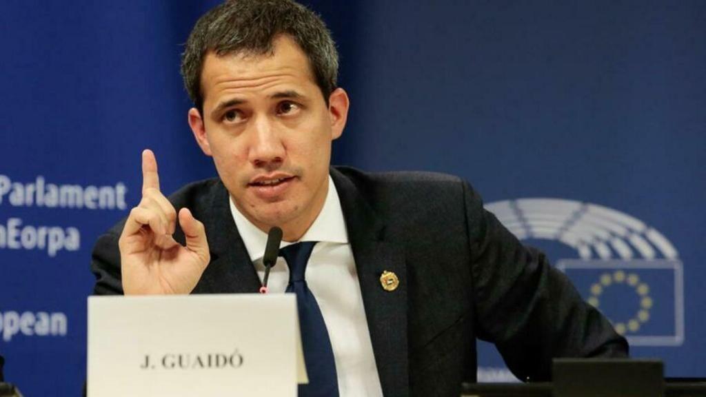 Juan Guaidó en el Foro de Davos.
