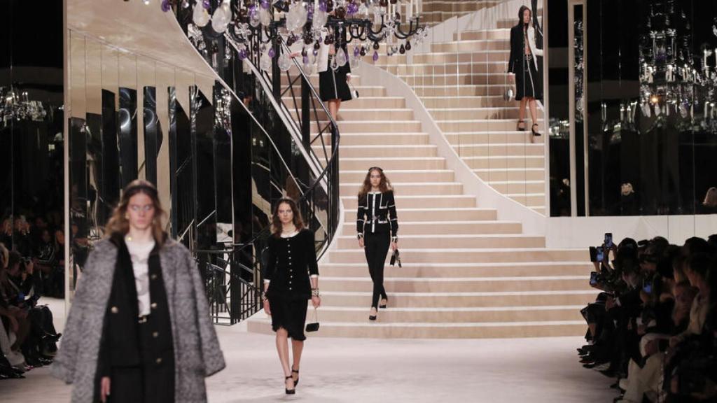 Desfile de Chanel en el Grand Palais.