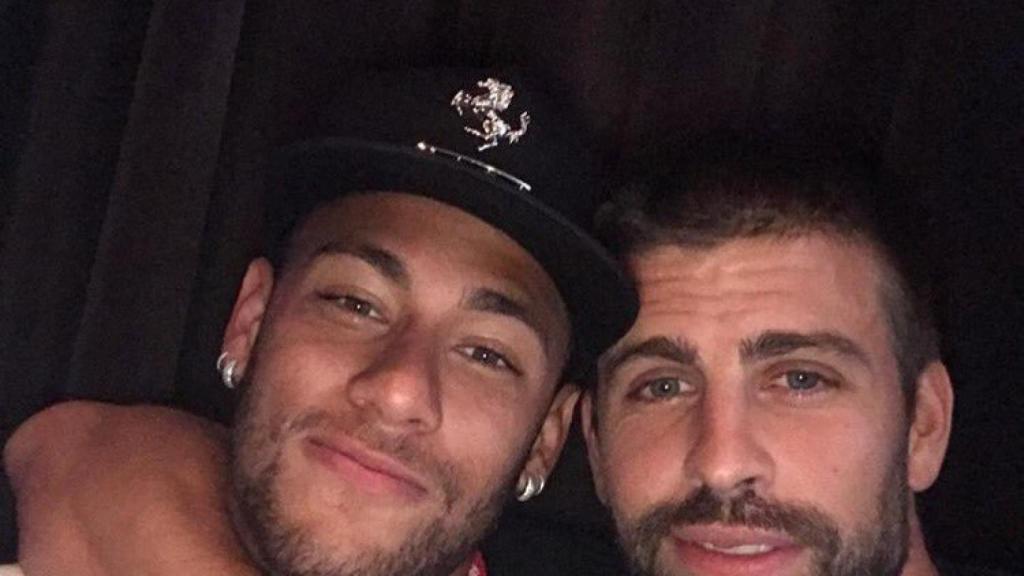 Neymar, Piqué y el 'se queda'