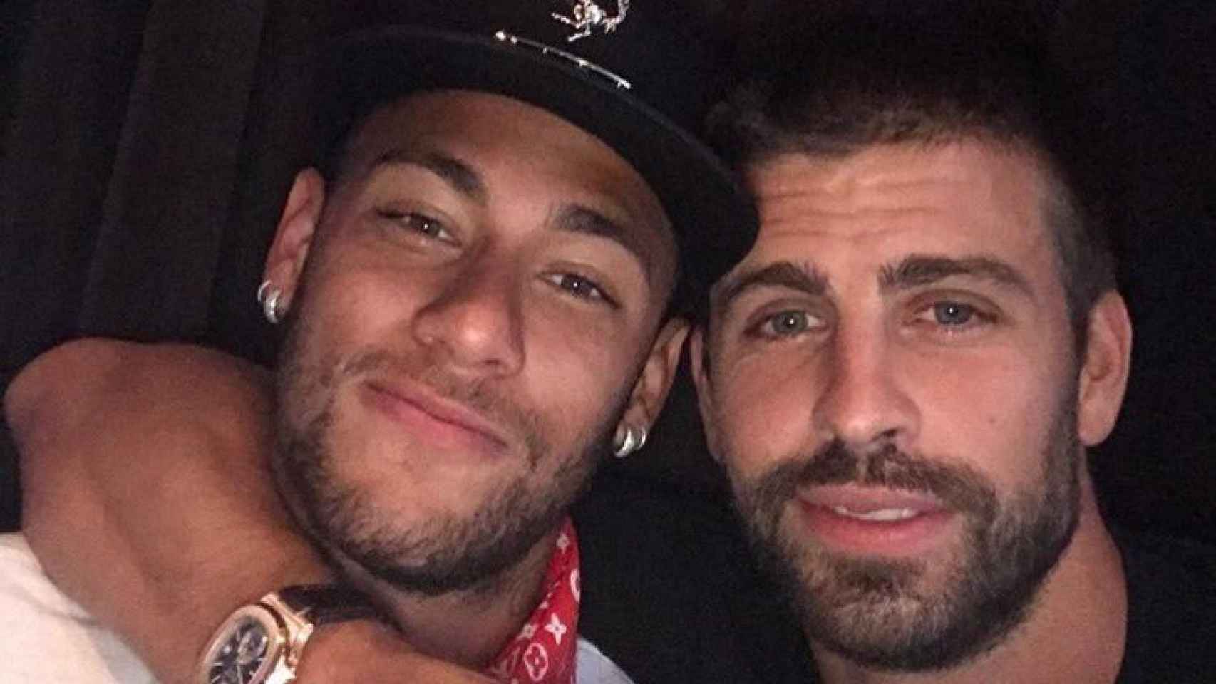 Neymar, Piqué y el 'se queda'