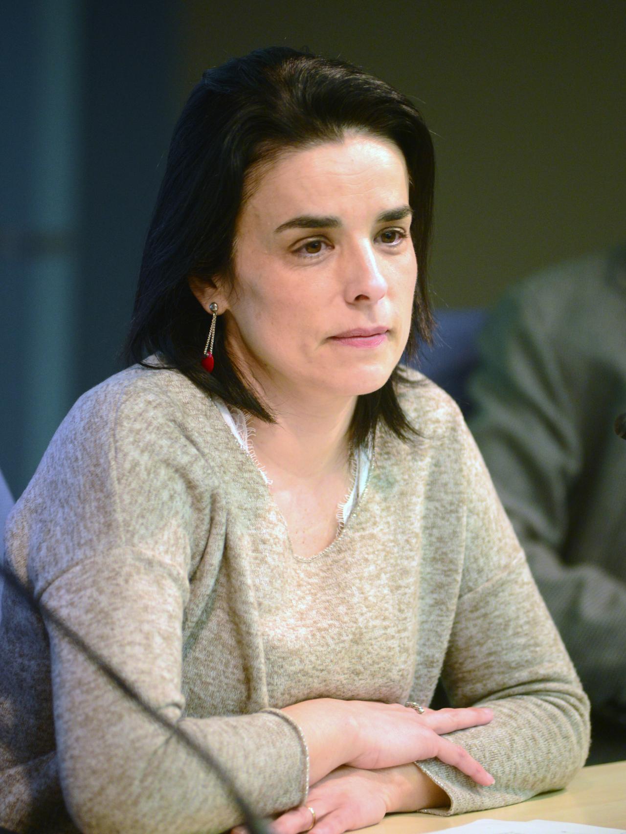 Marta Buesa forma parte de la Fundación Fernando Buesa.