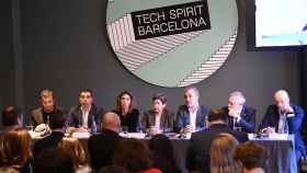 Presentación de las jornadas portavoz de las jornadas Tech Spirit Barcelona.
