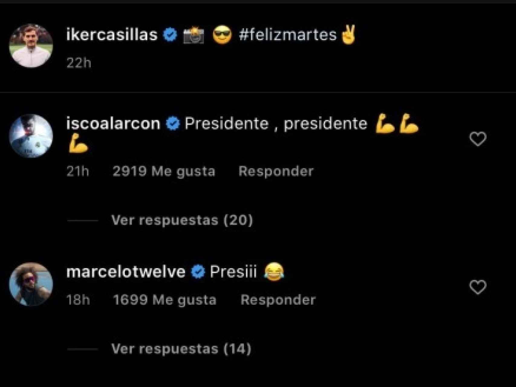 El vacile de Isco y Marcelo a Casillas