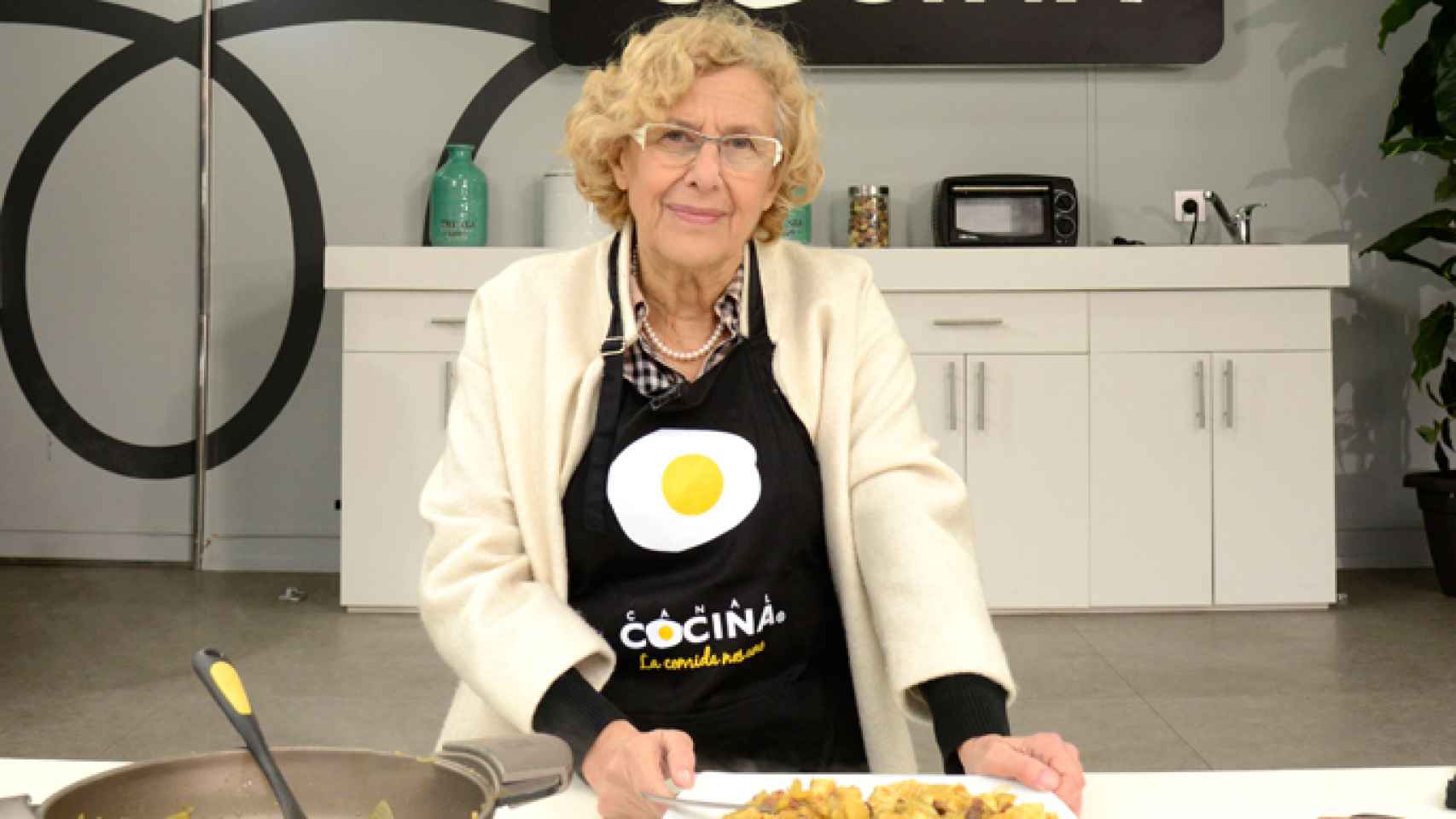 Manuela Carmena en Canal Cocina