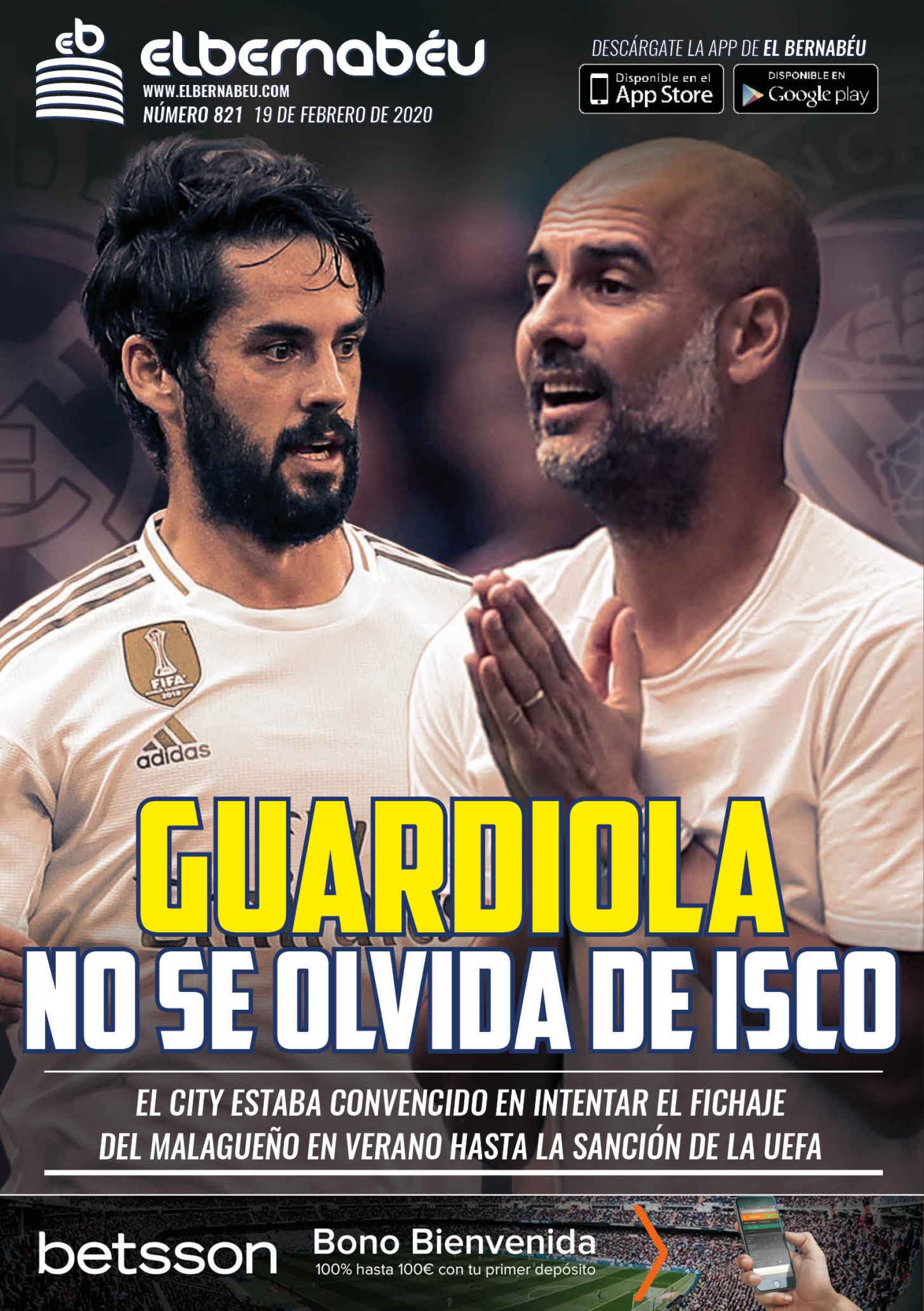 La portada de El Bernabéu (19/02/2020)