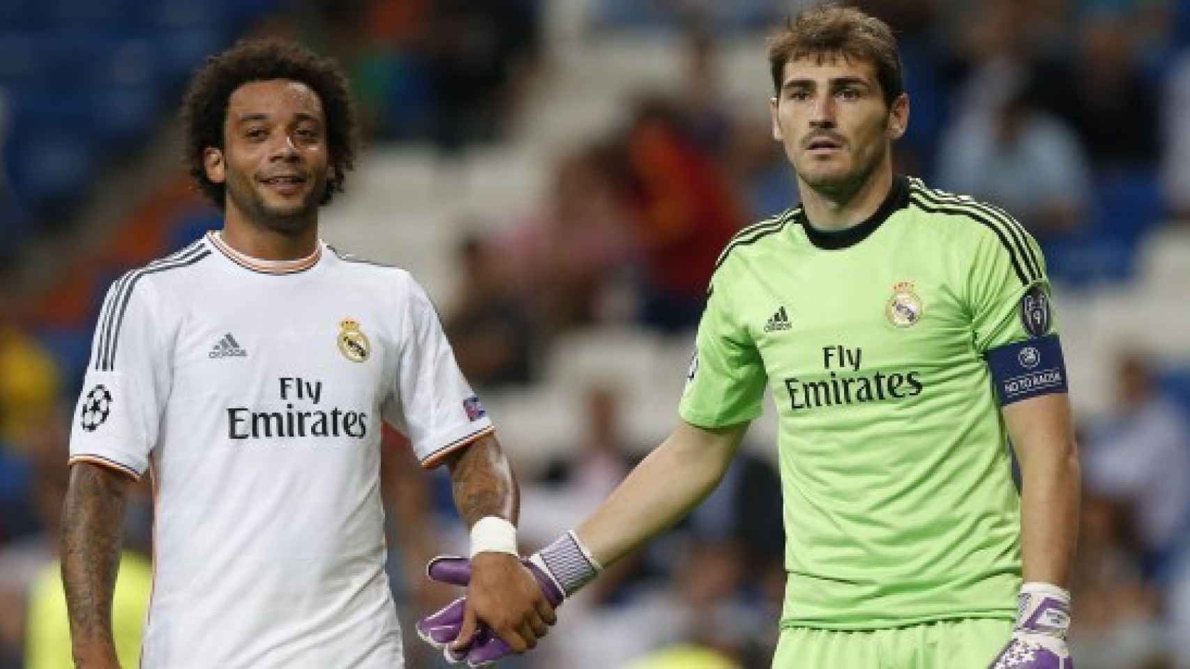 Marcelo y Casillas, en el Real Madrid