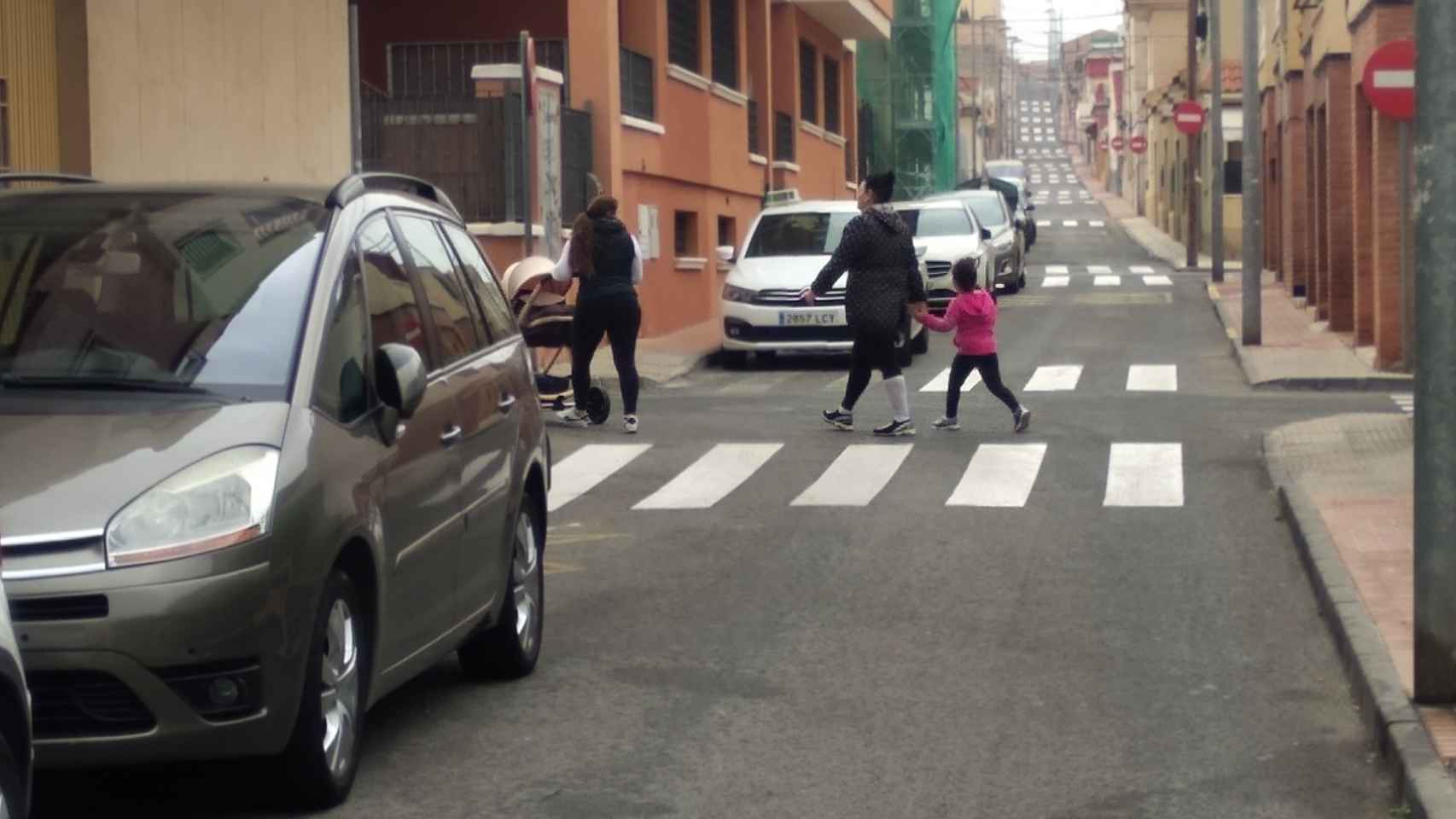 a calle de Floridablanca es una de las vías de España que más cruces peatonales acumula