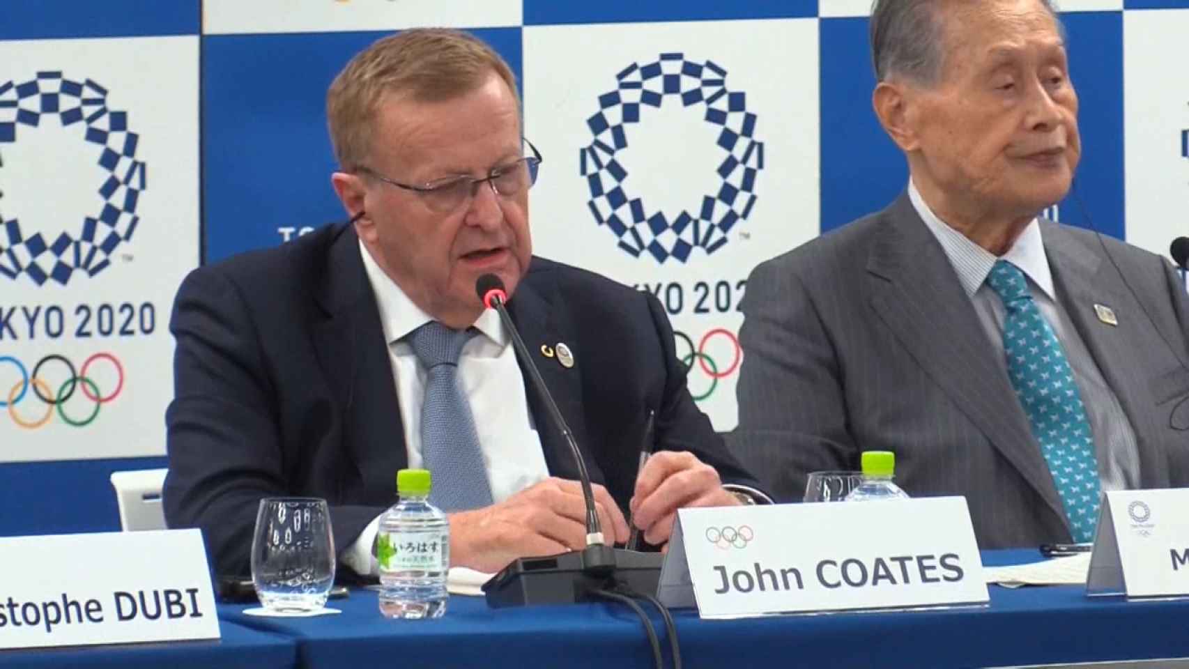 El presidente de la comisión coordinadora para los JJOO, John Coates