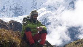 Dani Benedicto, en el Himalaya