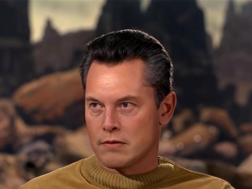 Elon Musk en un 'deepfake'.