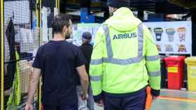 Operarios de Airbus
