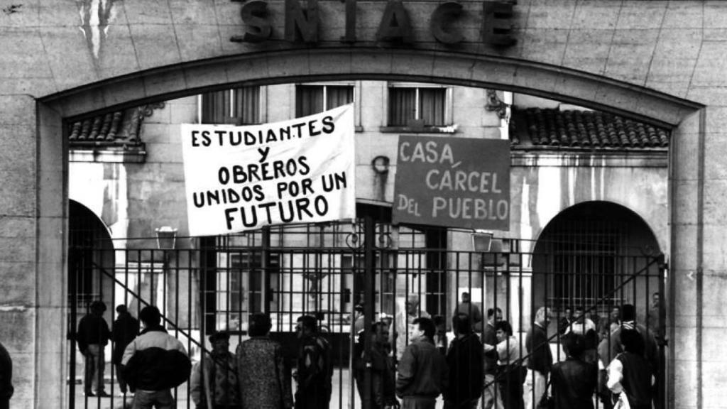 Protestas históricas en Sniace