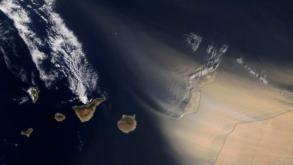 calima en Canarias.