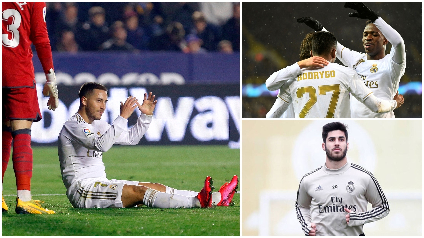 Las soluciones del Real Madrid sin Hazard