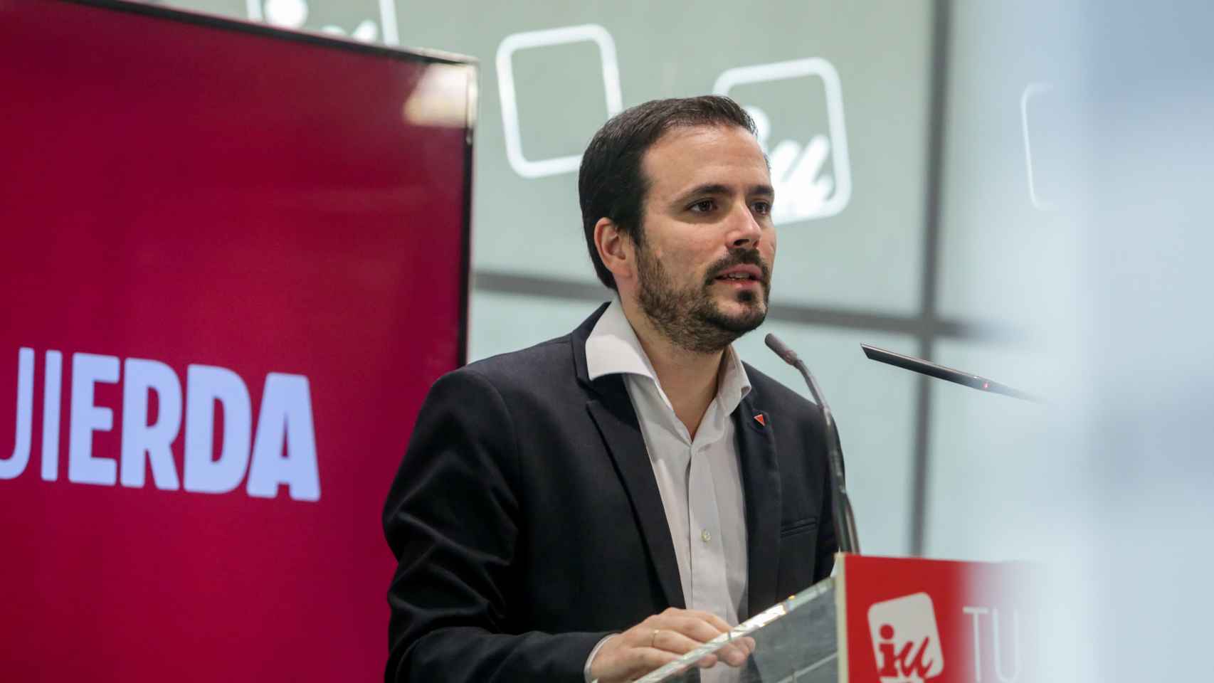 Alberto Garzón, coordinador federal de IU y ministro de Consumo.