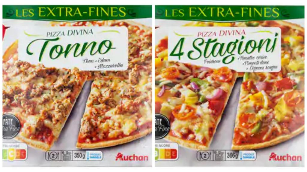 Las pizzas de Alcampo.