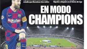 La portada del diario Mundo Deportivo (24/02/2020)