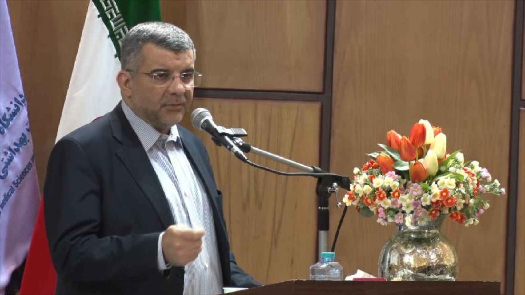 El viceministro de Salud iraní, Iraj Harirchi.