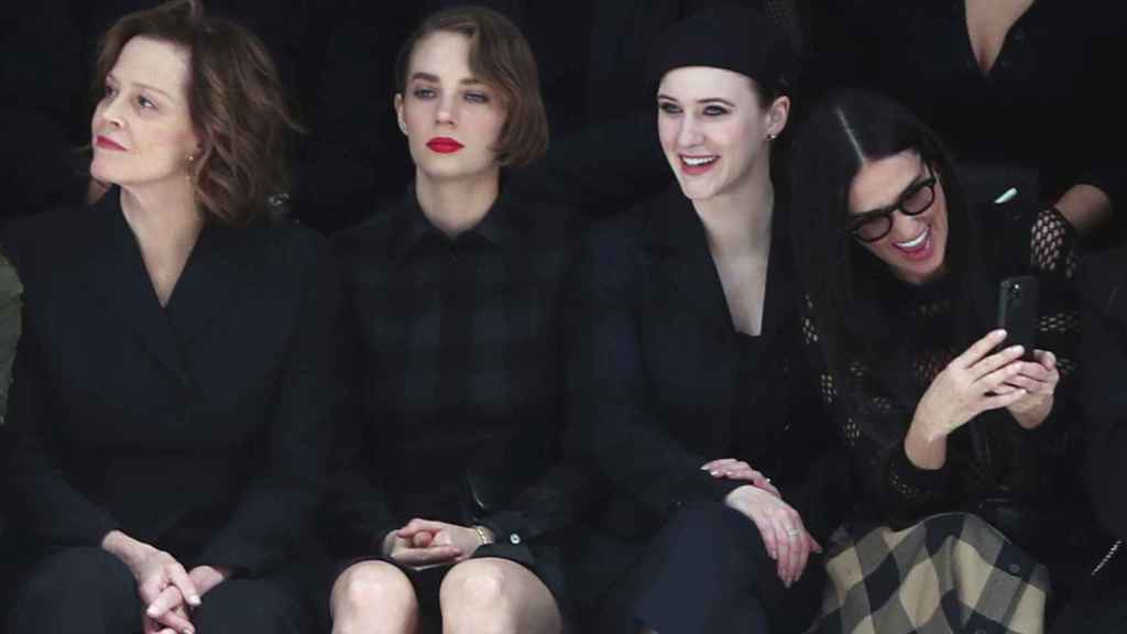 Las 'celebrities' no han querido perderse el desfile de Dior en París.