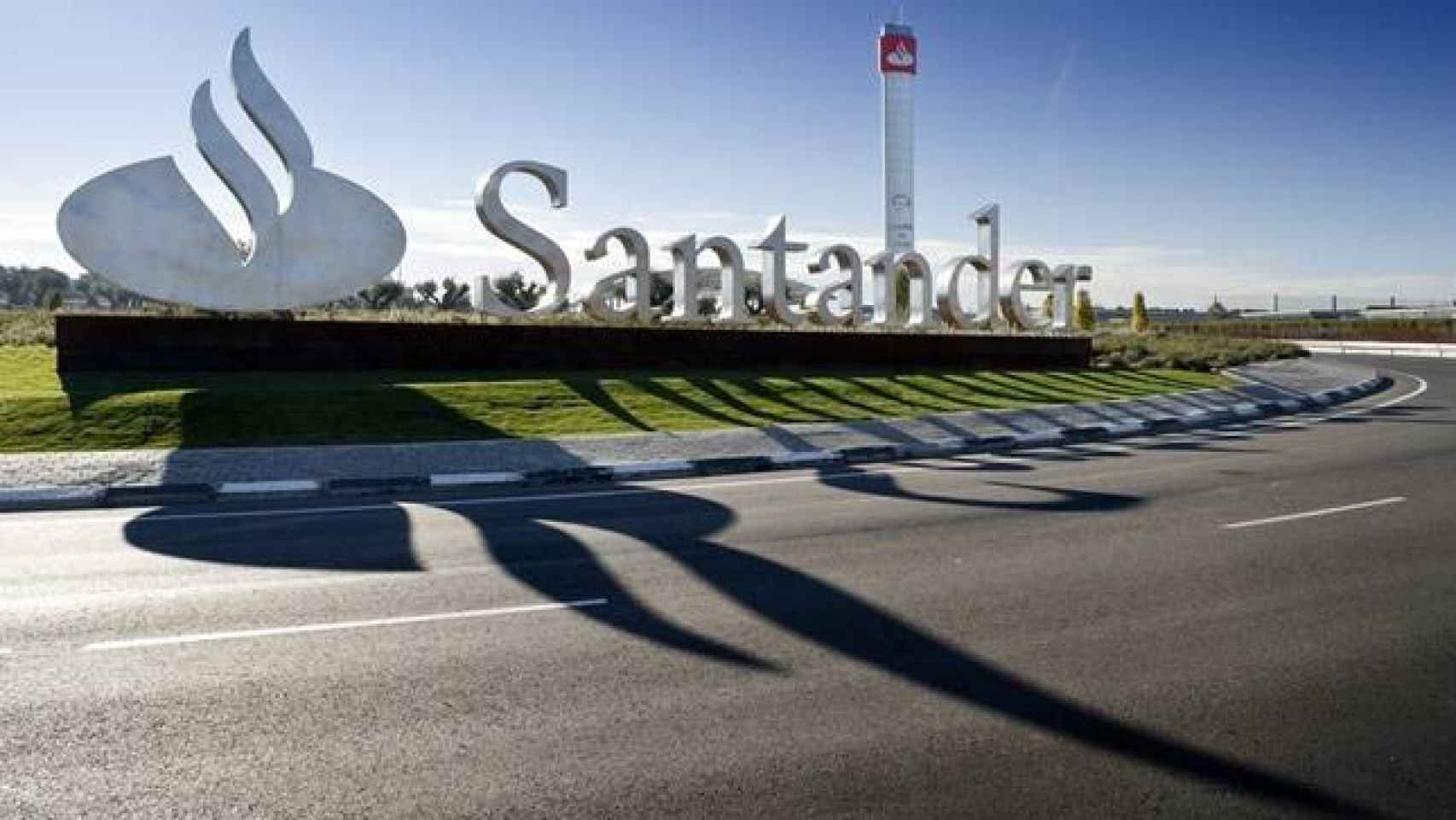 Imagen del logo del Santander.