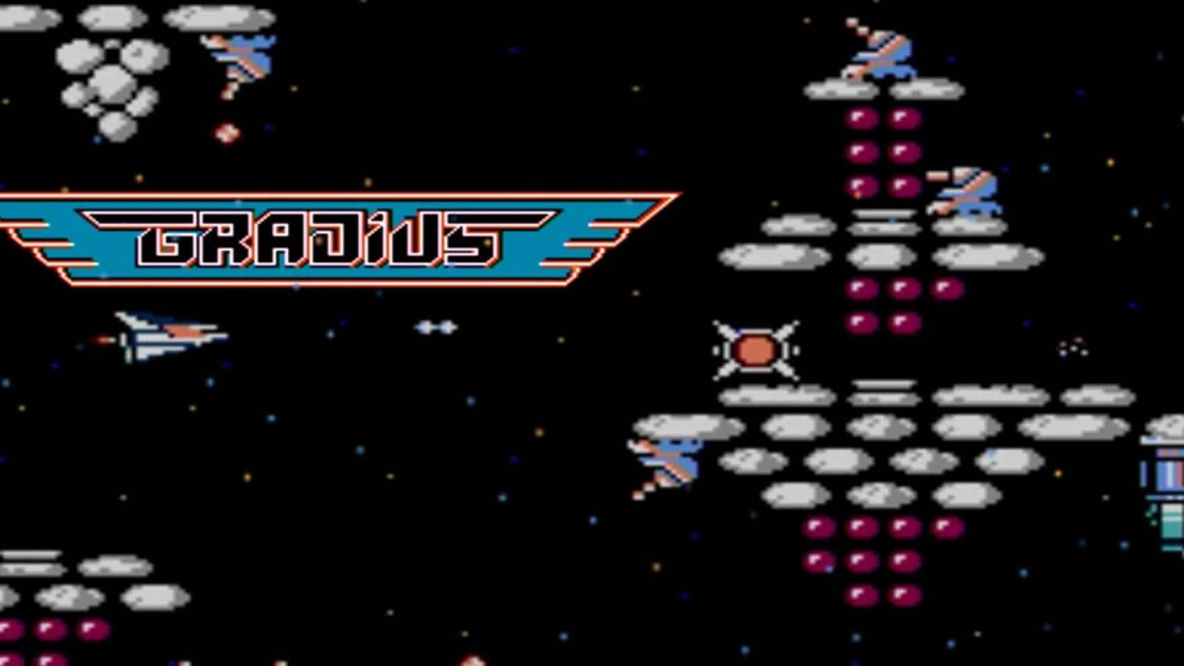 Imagen de Gradius, para NES.