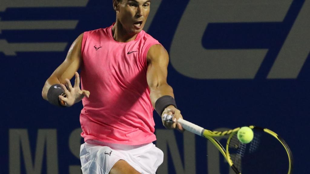 Rafa Nadal, en el ATP de Acapulco