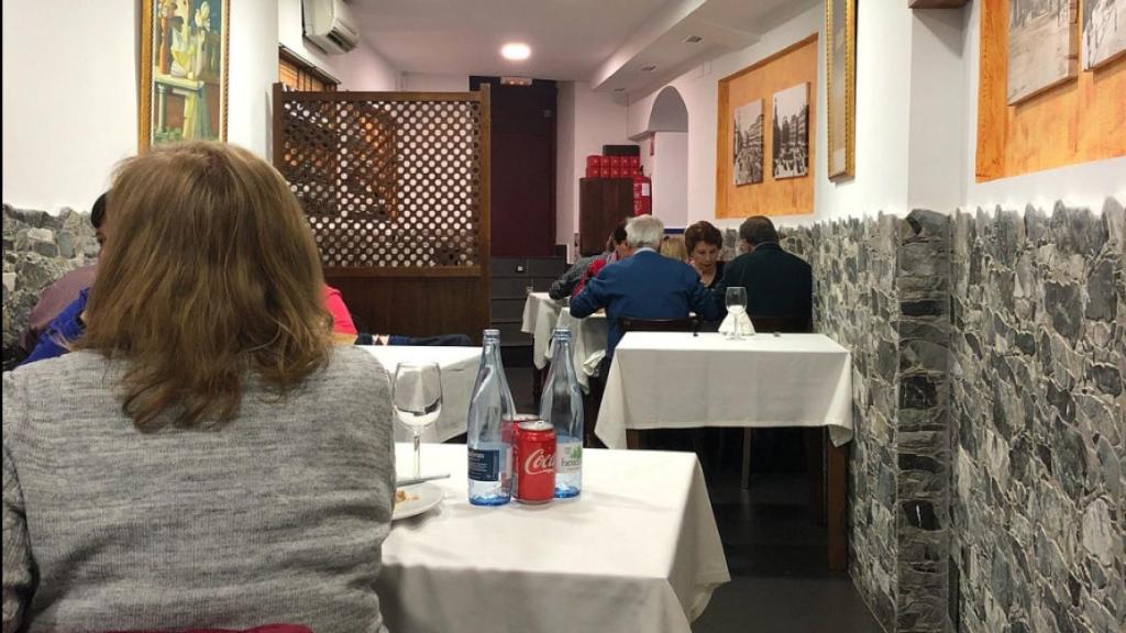 Interior de la Taberna de Alfonso.