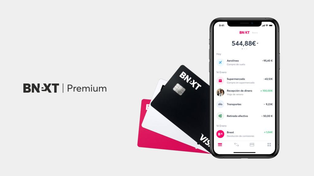 Tarjetas Bnext Premium
