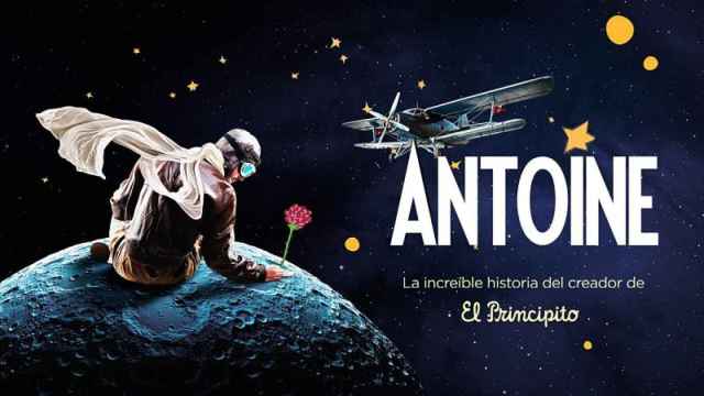 Cartel de 'Antoine', musical basado en la vida de Antoine de Sain-Exupéry, autor de 'El Principito'.