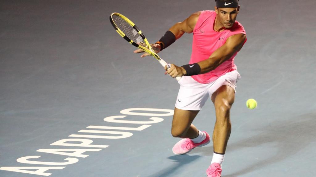 Rafa Nadal, en Acapulco