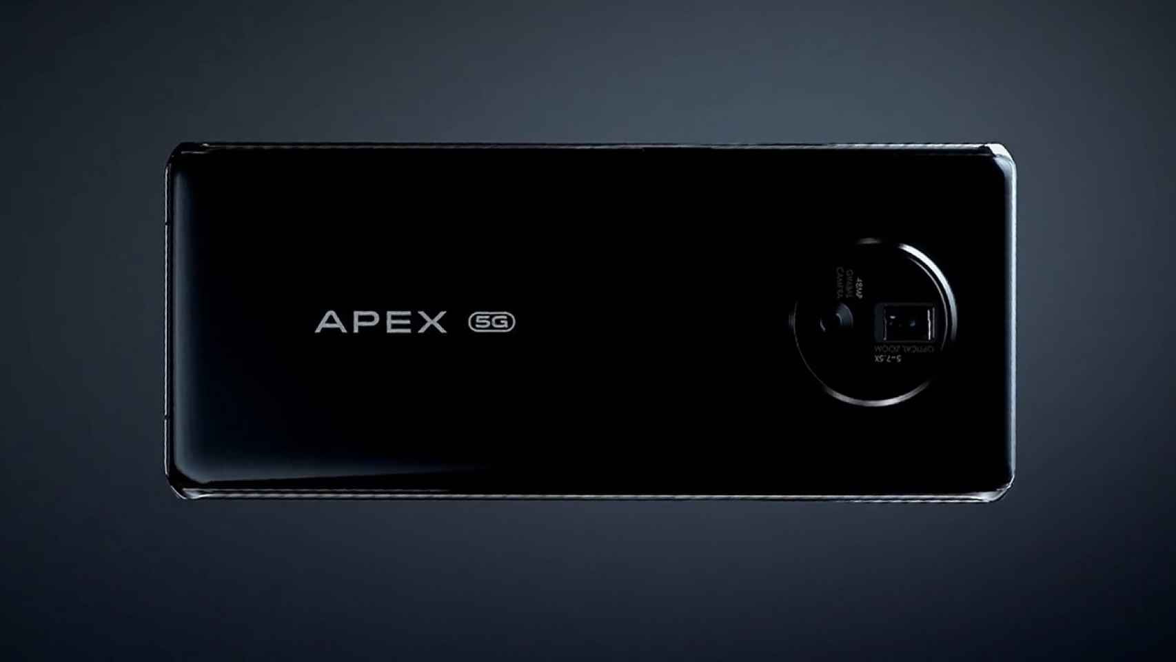 Vivo APEX 2020: un móvil con cámara bajo la pantalla y sin puertos ni botones