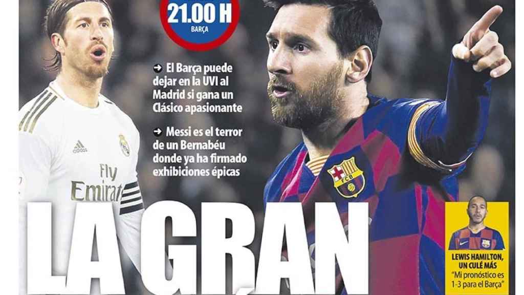 La portada del diario Mundo Deportivo (01/03/2020)