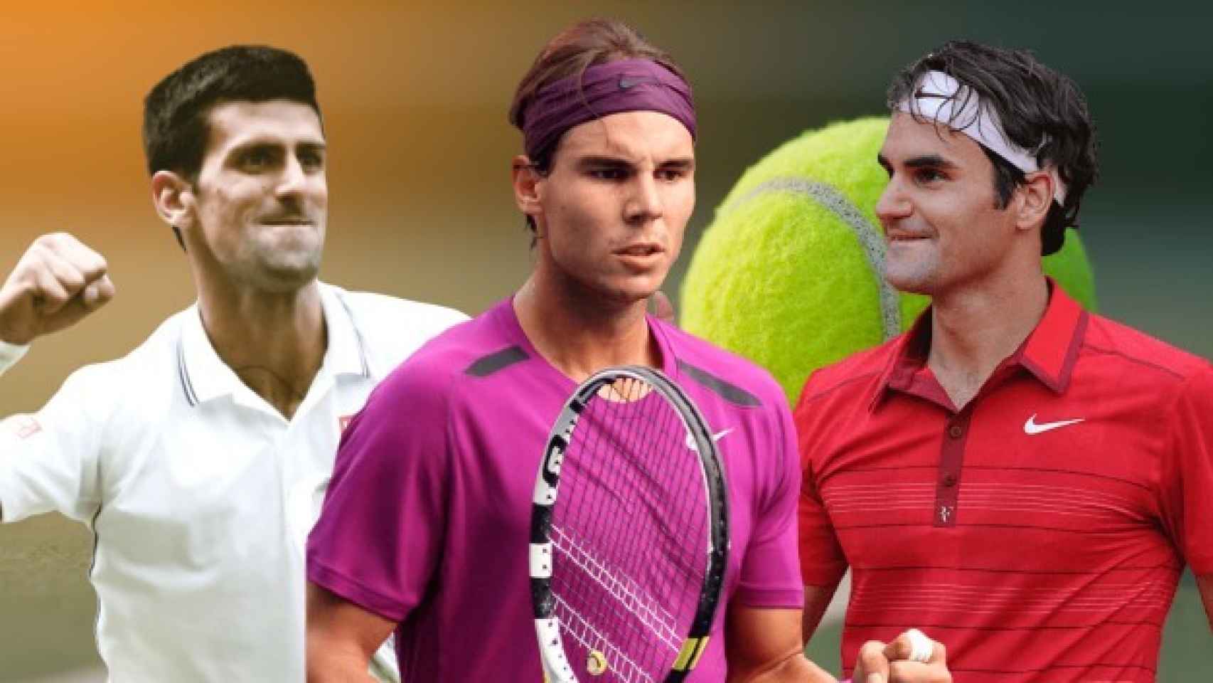 Djokovic, Nadal y Federer, el 'Big Three'