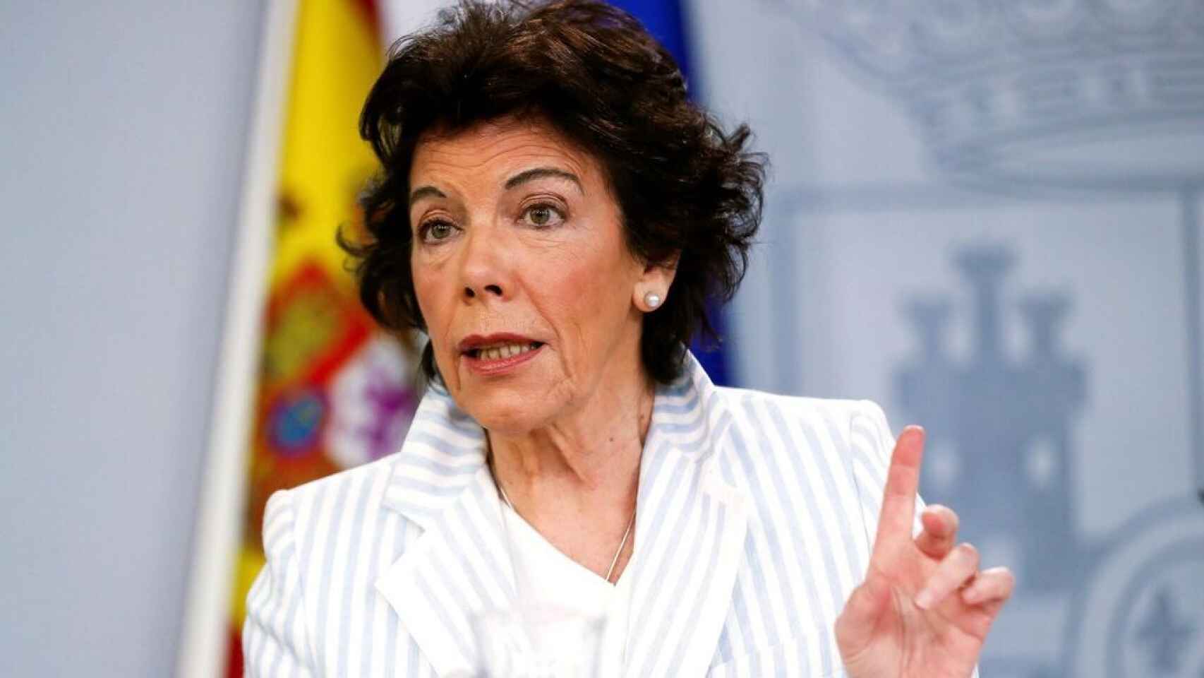 Isabel Celaá, ministra de Educación.
