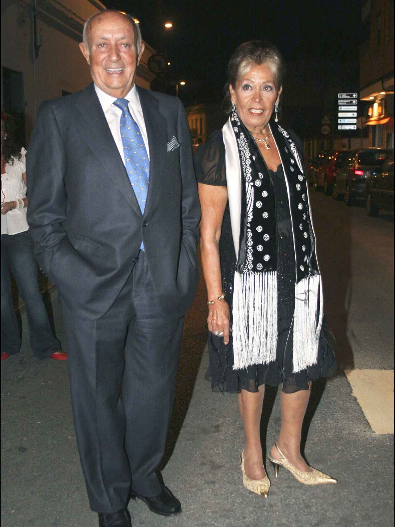 Lucio Blázquez y su mujer María del Carmen García.