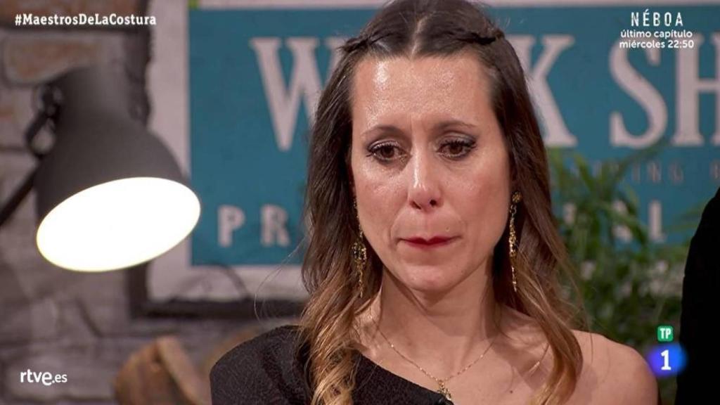 Laura, la última expulsada de 'Maestros de la costura'.