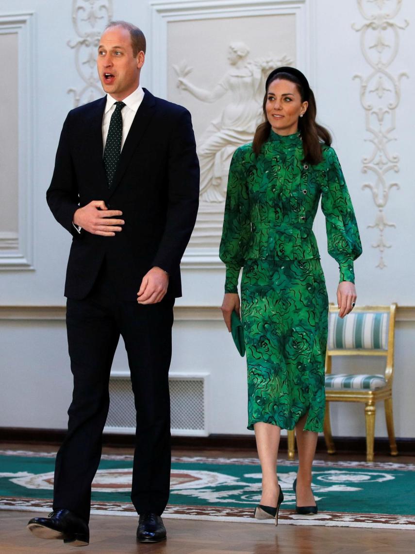 Guillermo de Inglaterra y Kate MIddleton en Irlanda.