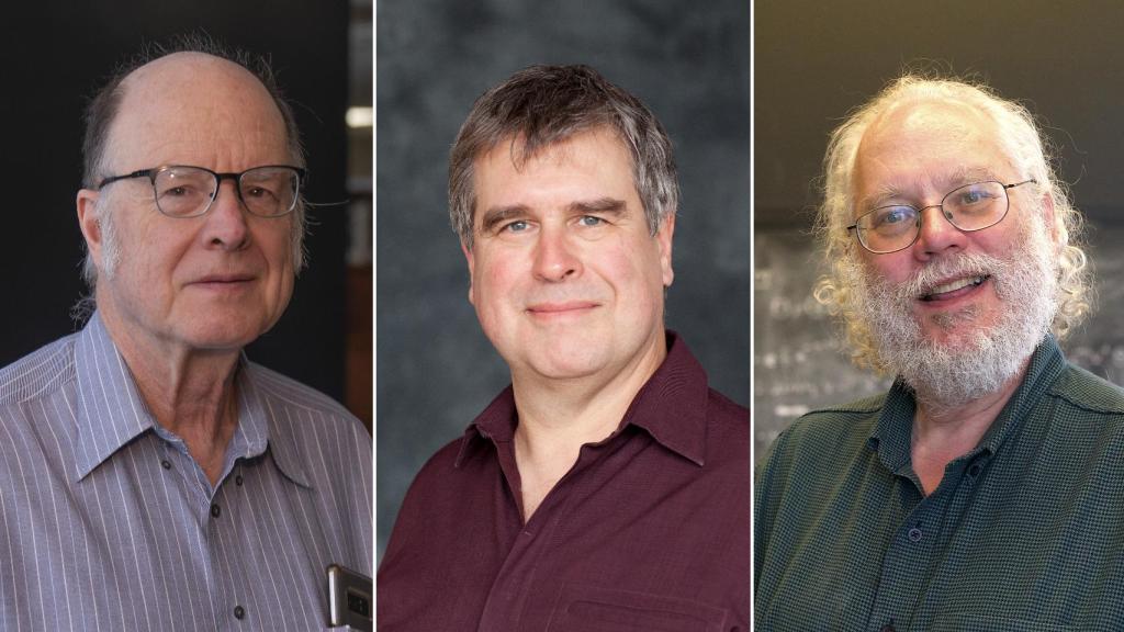 Charles Bennet, Giles Brassard y Peter Shor.