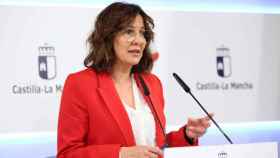 Blanca Fernández, portavoz del Gobierno de Castilla-La Mancha (Ó. HUERTAS)