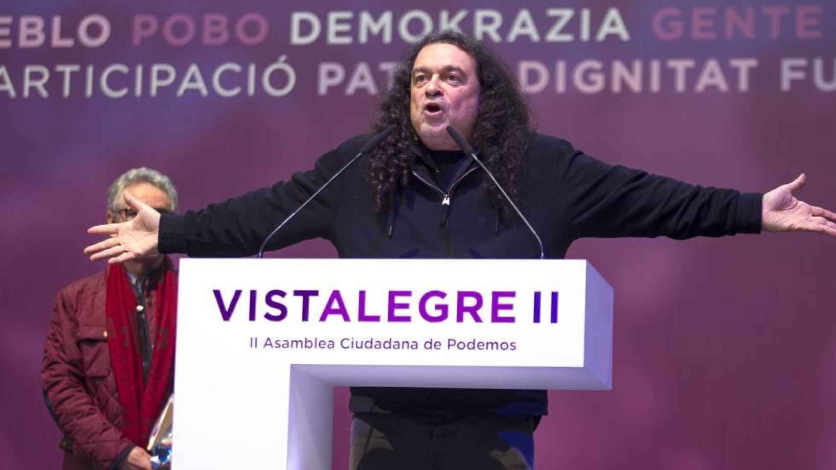 Fernando Barredo, único competidor de Pablo Iglesias por el liderazgo de Podemos en la III Asamblea.