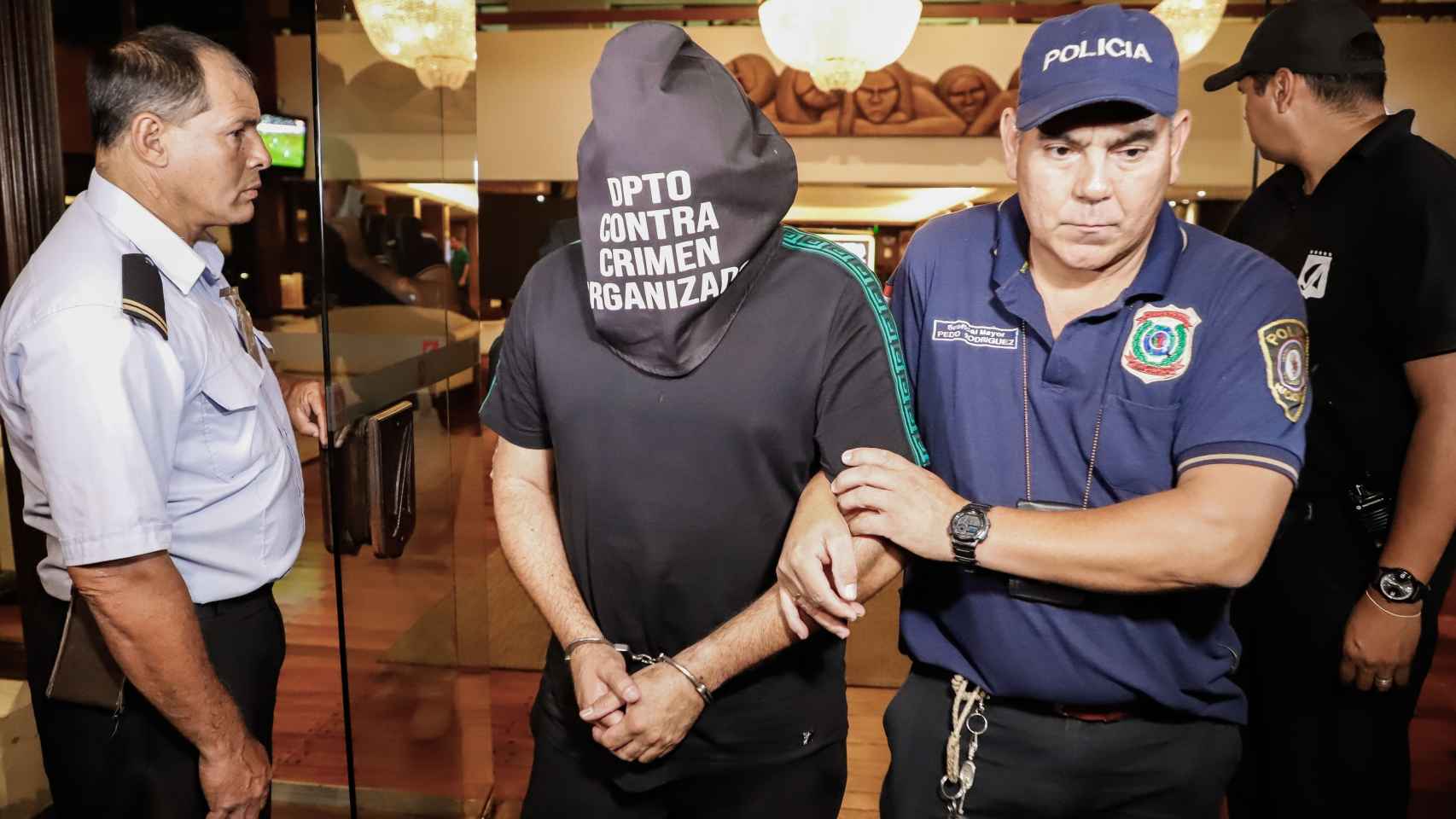 El acompañante de Ronaldinho y Roberto Gaucho también detenido en Paraguay