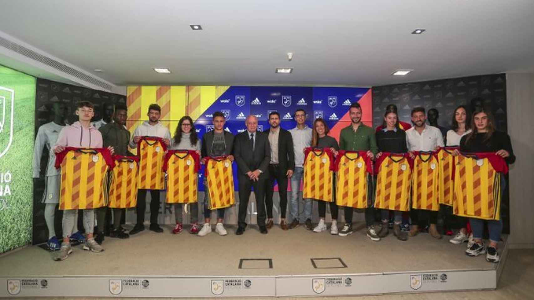 La nueva camiseta de la selección catalana de fútbol de Adidas